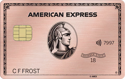 Die American Express  Rosé Gold Card