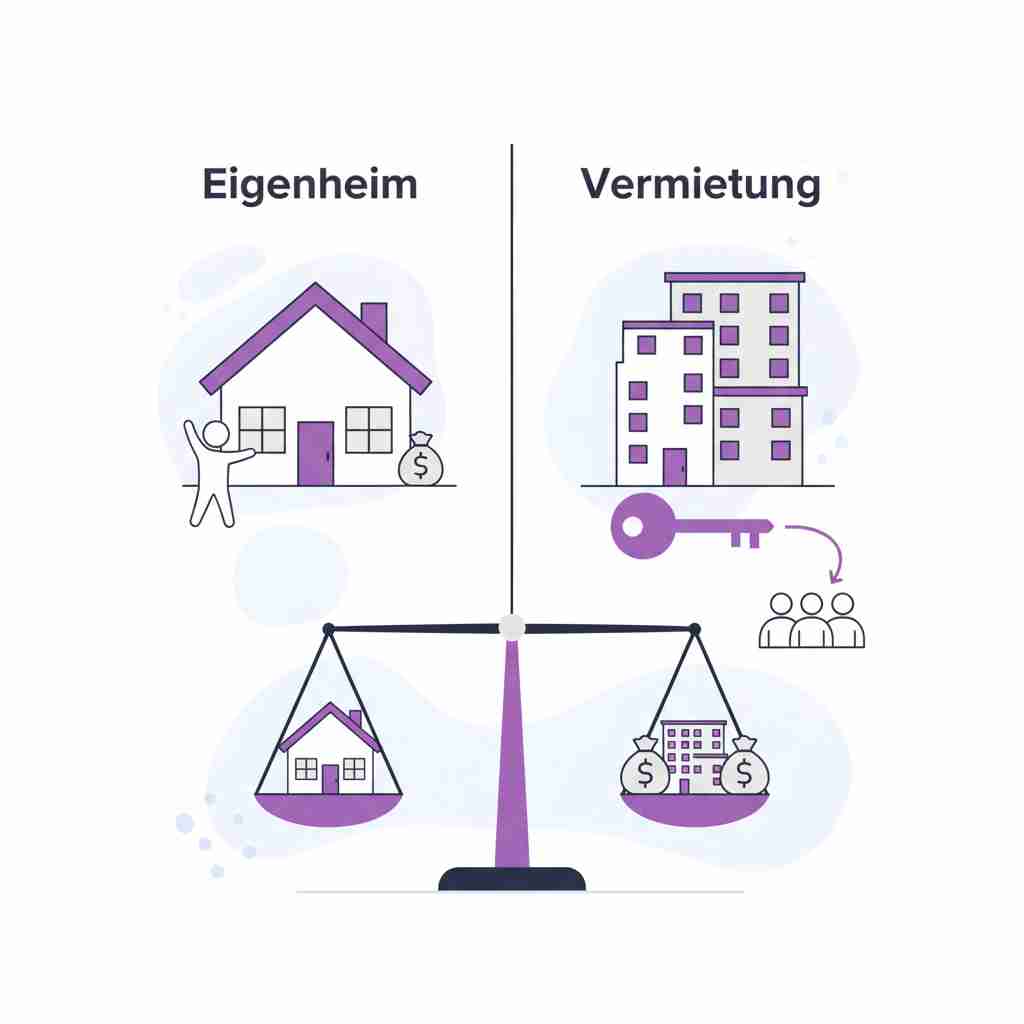 Immobilien als Kapitalanlage: Eigenheim oder Vermietung?