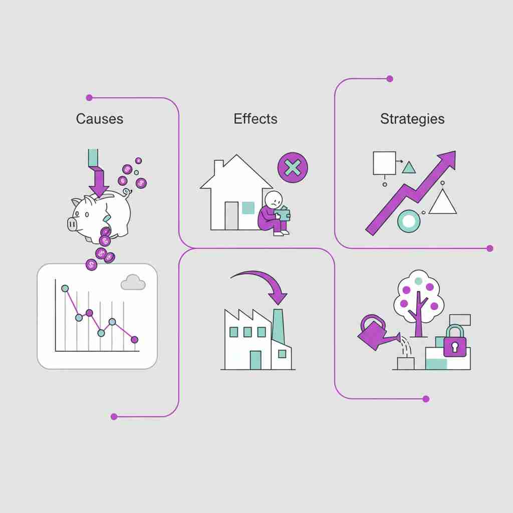Negativzinsen verstehen: Ursachen, Auswirkungen & Strategien