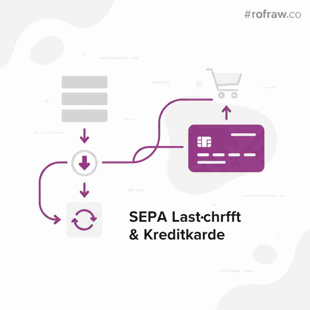 SEPA-Lastschrift mit Kreditkarte: Vergleich & Unterschiede