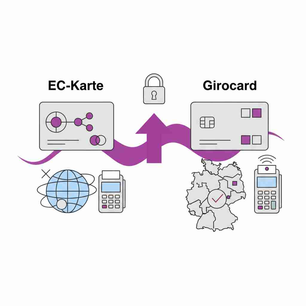Girocard vs. EC-Karte: Alles über Debit-Zahlungssysteme