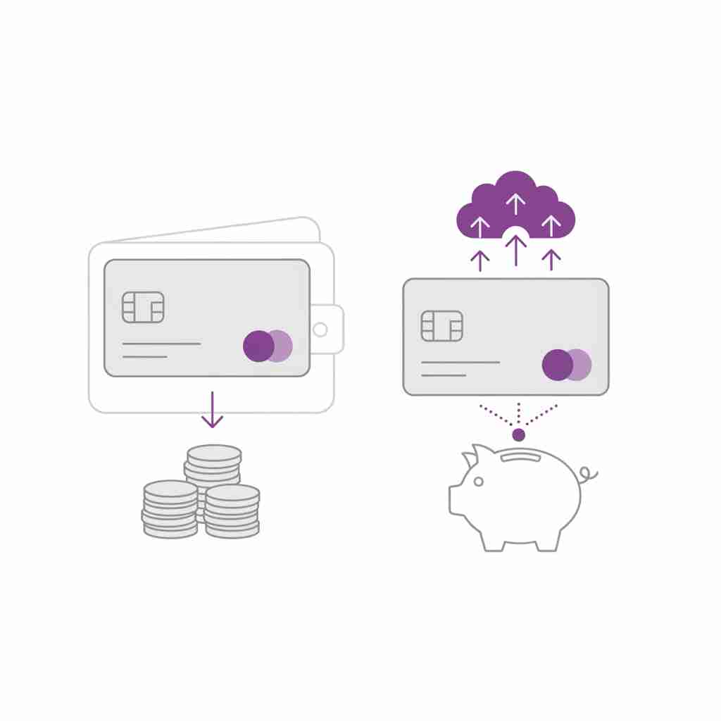 Unterschied Debitkarte & Kreditkarte: Der komplette Vergleich